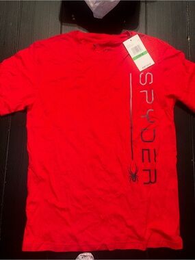 Spyder youth Red Graphic T-Shirt